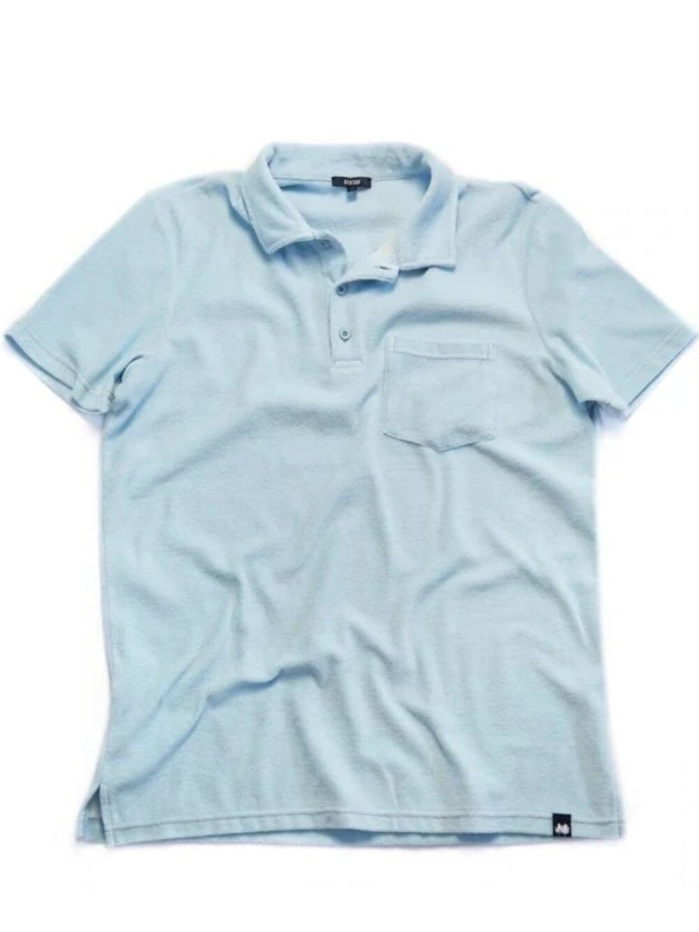 Benson Hanlan Terry Polo baby blue
